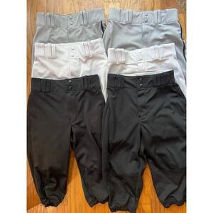 Champro Baseball Knickers Bundle – Youth L & Adult S (6 Pairs ) + 2 Nike Belts